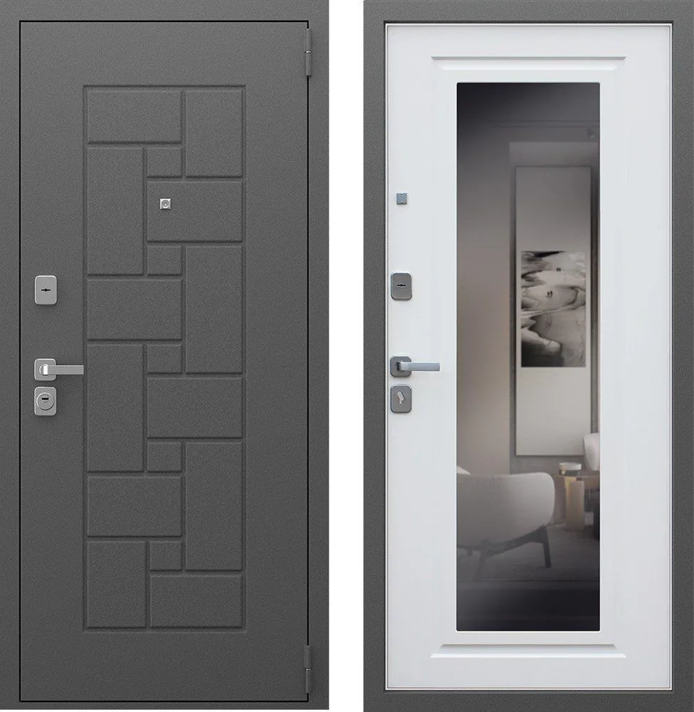 Дверь Арсенал с зеркалом DIS006673