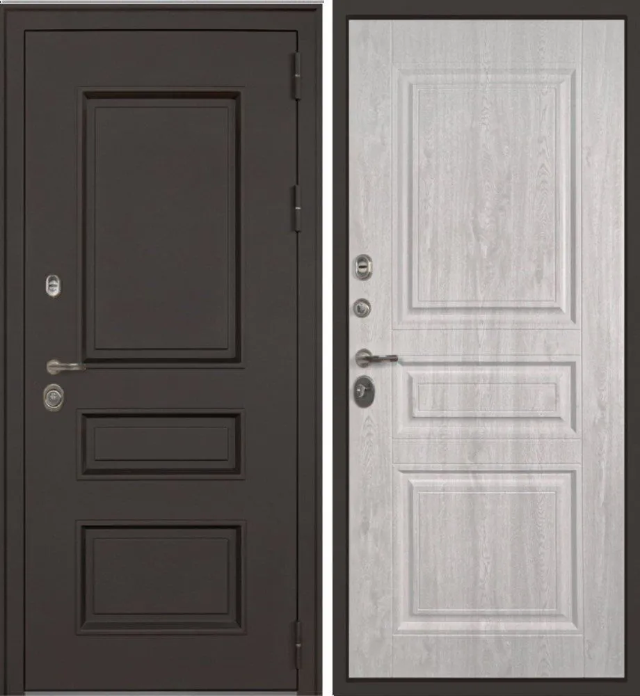 Дверь Аляска Терморазрыв 3К Сосна Белая DIS007252