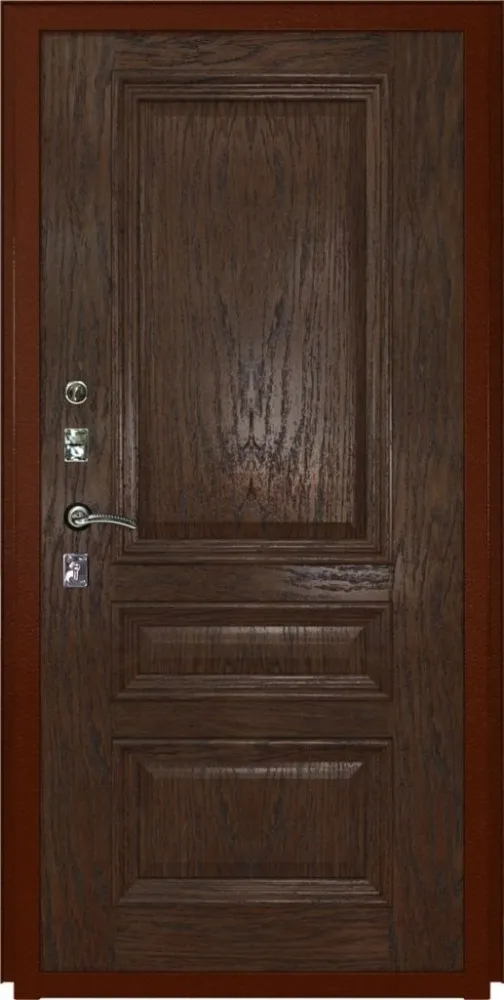 Товар Дверь ДвериПРО Квадро Фараон-2 (16мм, мореный дуб) DPRO195846