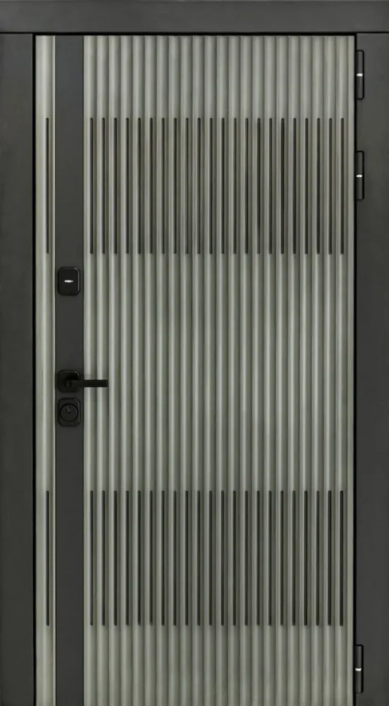 Фото Дверь ДвериПРО Элфи СБ-1 (ст. белое, 16мм, Капучино) DPRO228143